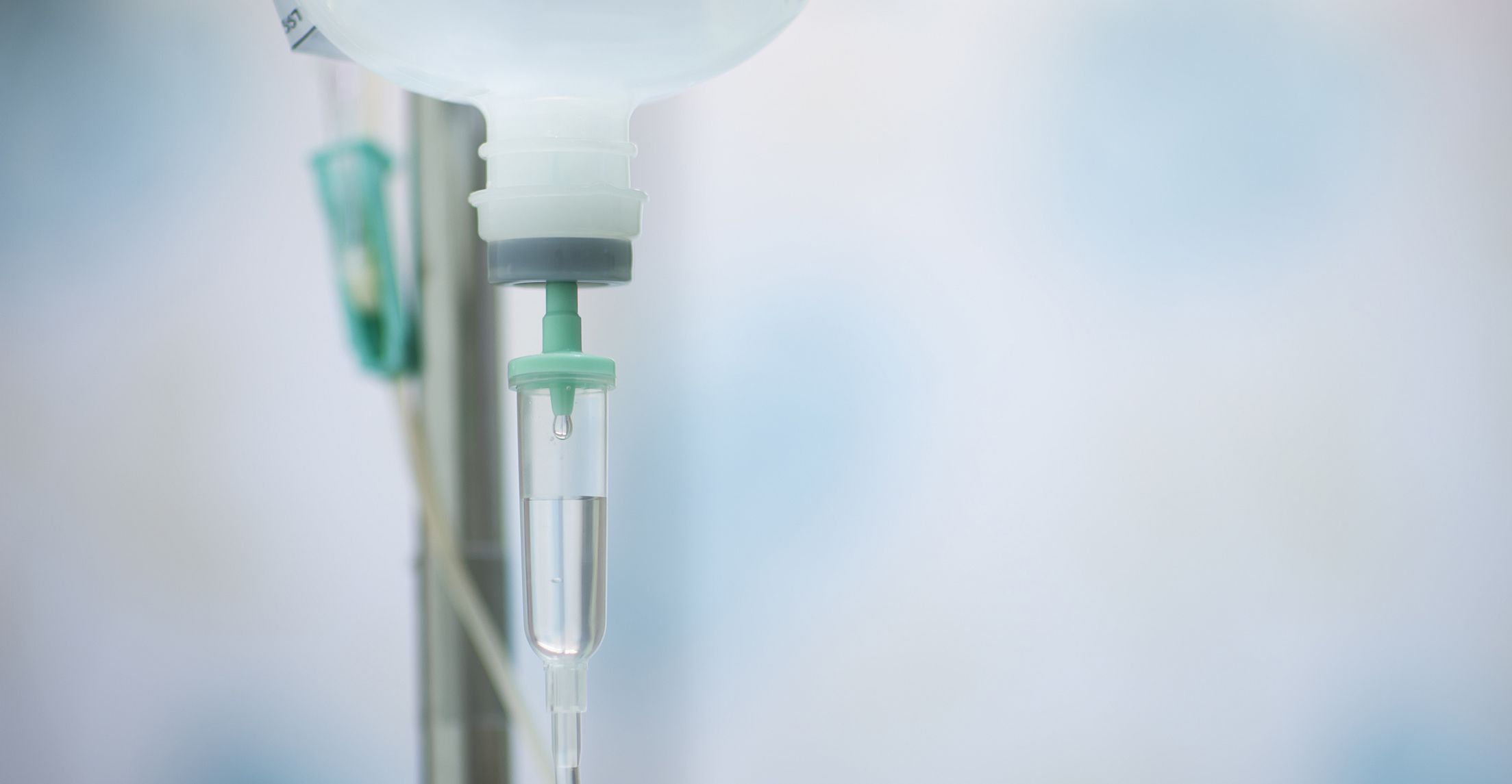 Infusion an Infusionsständer
