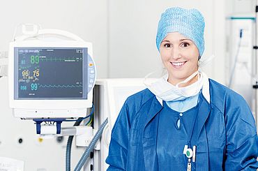 Pflegefachfrau in Weiterbildung zur Dipl. Expertin Anästhesiepflege