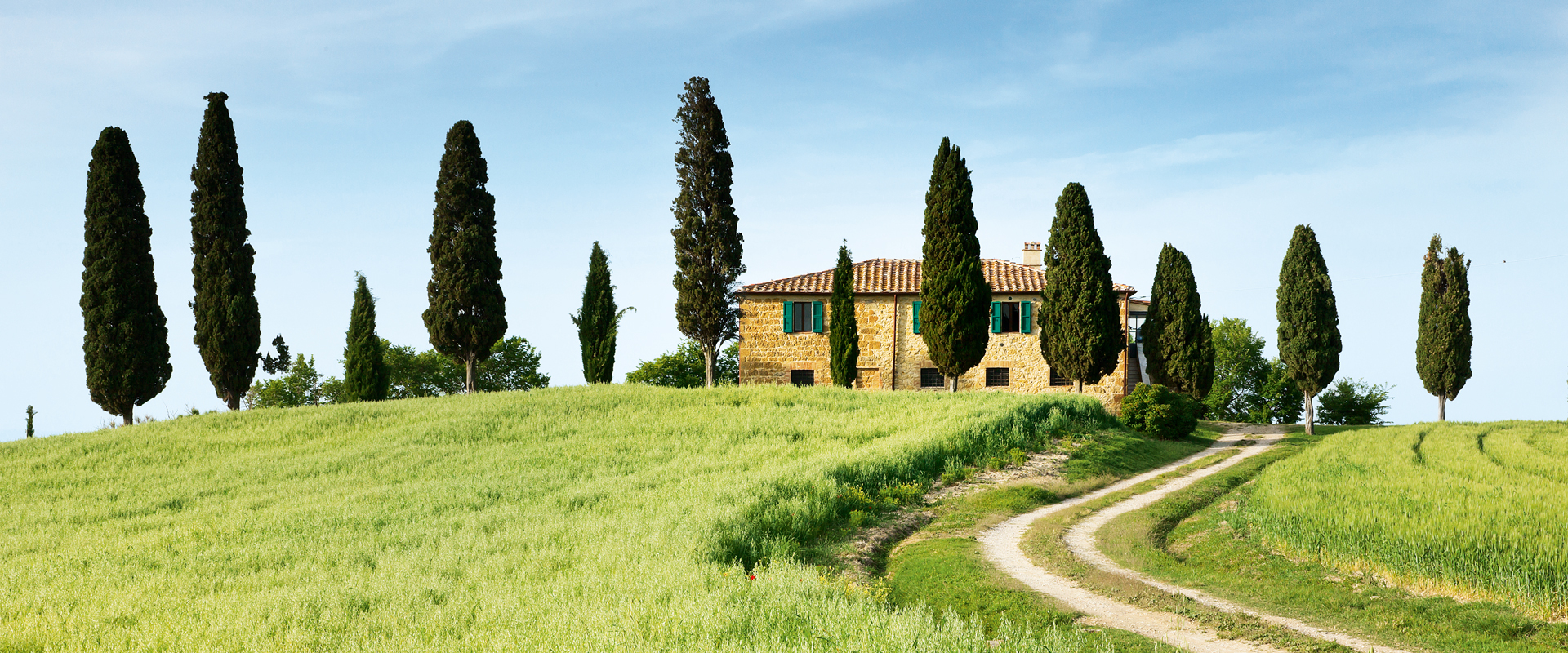 Landschhaft in Italien